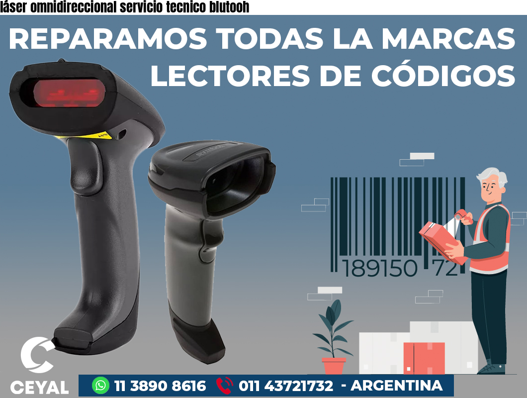 láser omnidireccional servicio tecnico blutooh