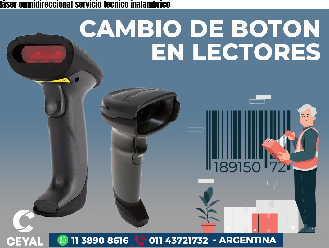 láser omnidireccional servicio tecnico inalambrico