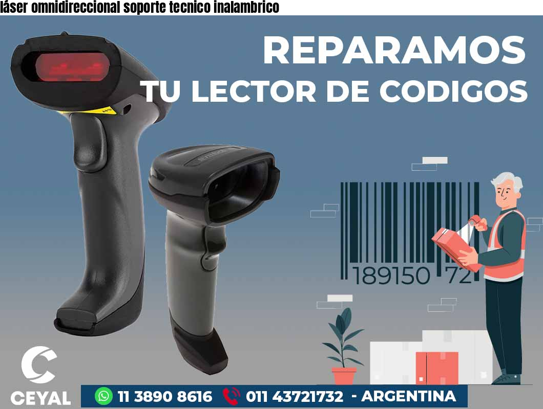 láser omnidireccional soporte tecnico inalambrico