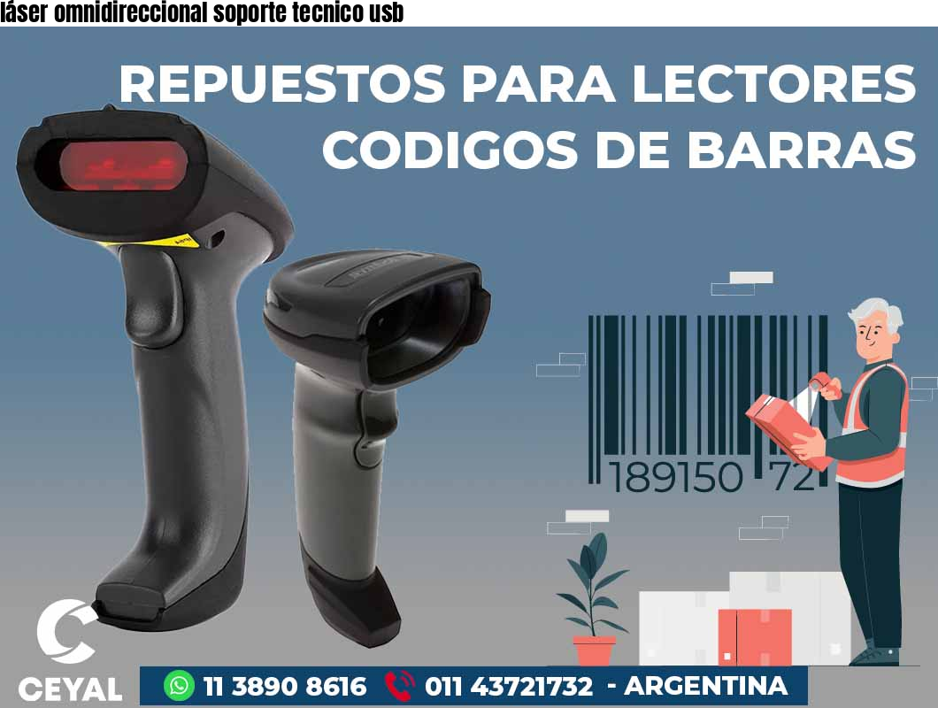 láser omnidireccional soporte tecnico usb
