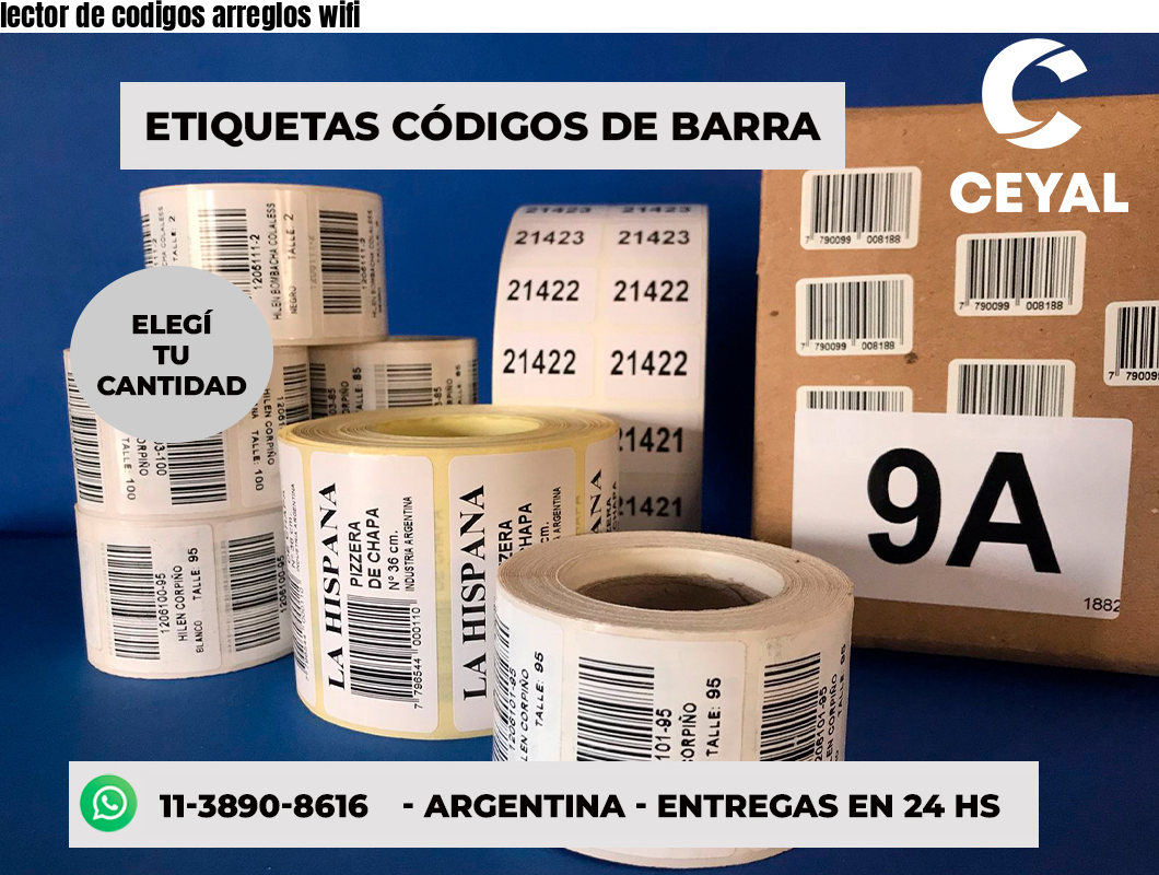 lector de codigos arreglos wifi