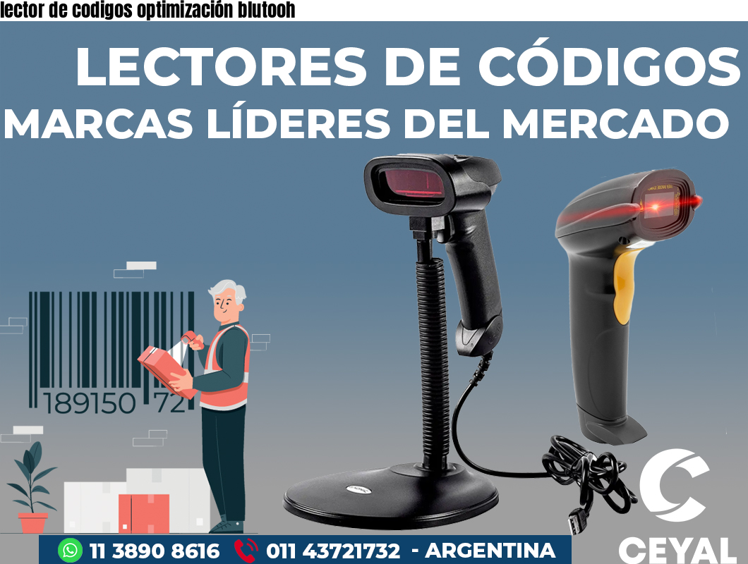 lector de codigos optimización blutooh