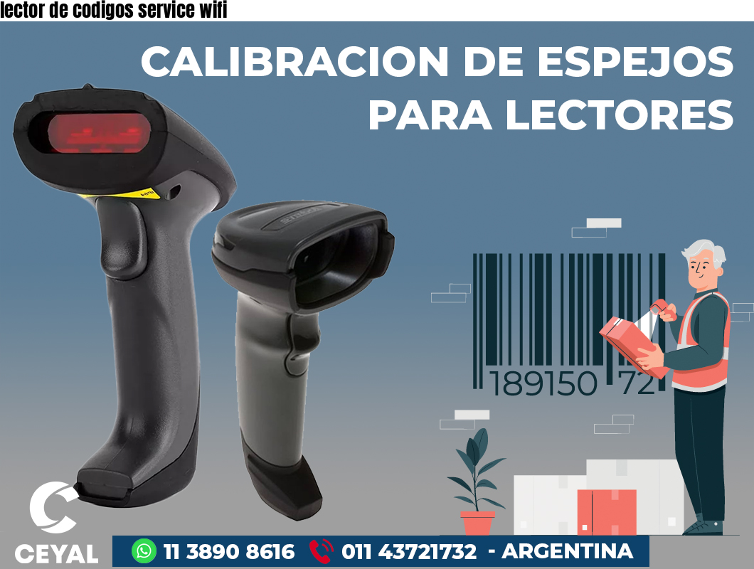 lector de codigos service wifi
