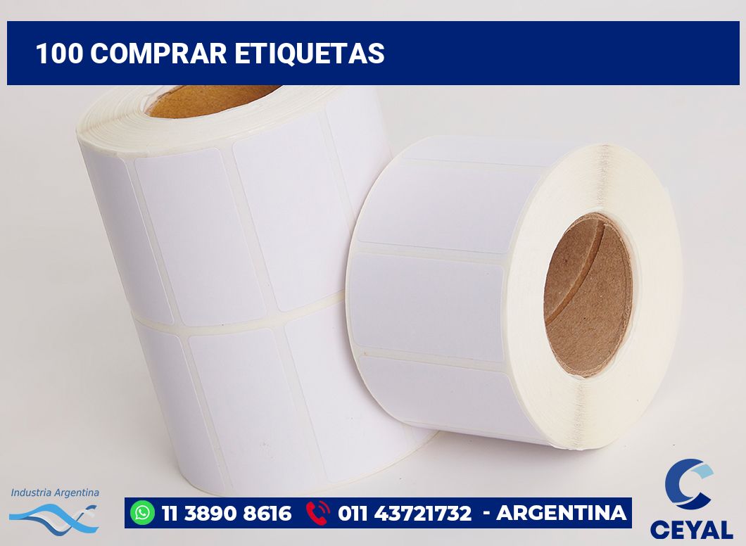 100 Comprar etiquetas