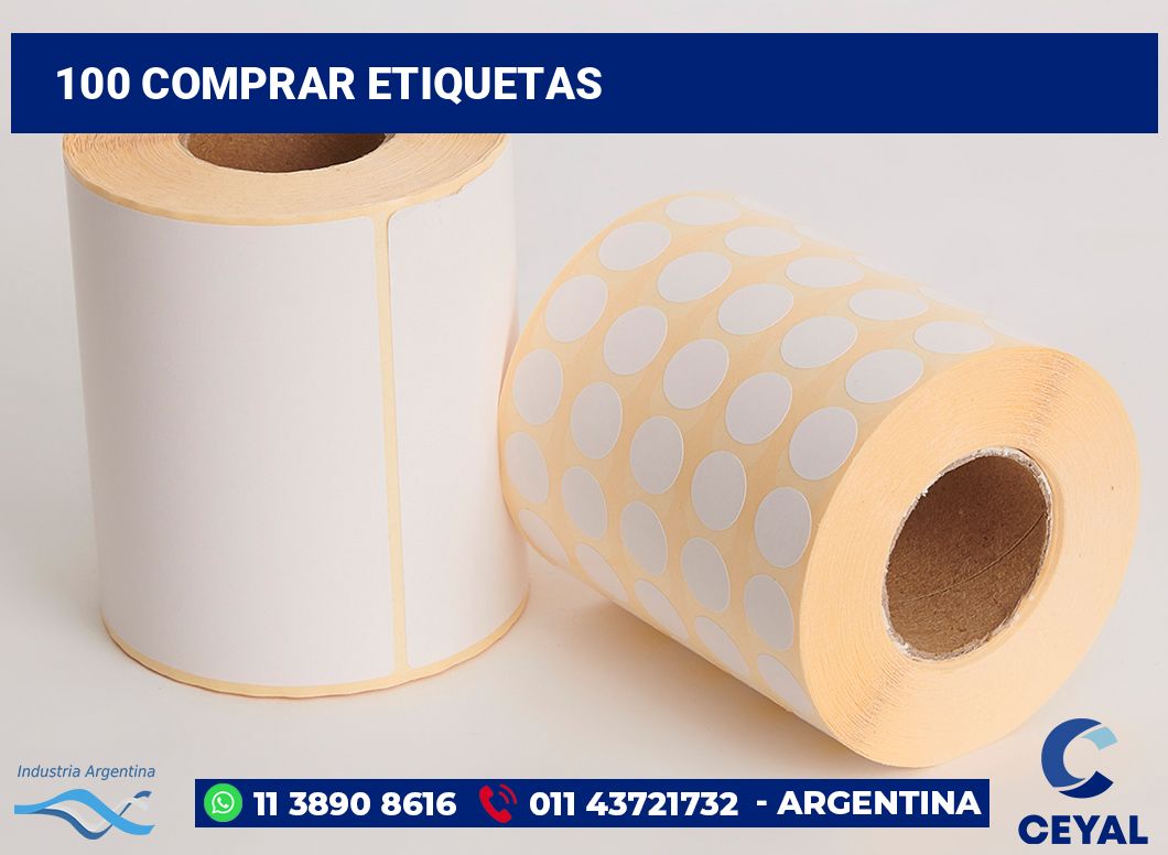100 Comprar etiquetas