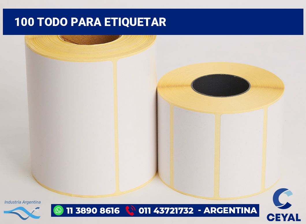 100 Todo para etiquetar