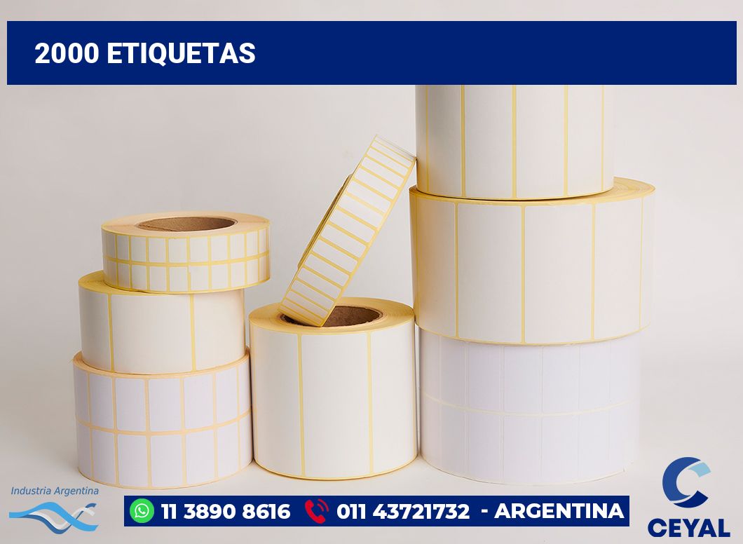 2000 Etiquetas