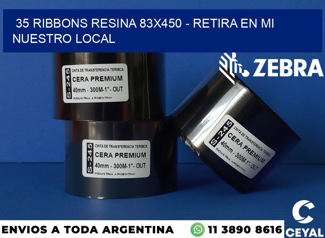 35 Ribbons resina 83x450 - retira en mi nuestro local