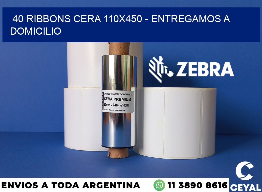 40 Ribbons cera 110x450 - entregamos a domicilio