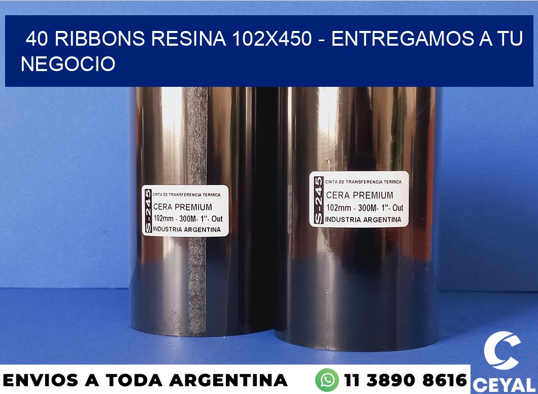 40 Ribbons resina 102×450 – entregamos a tu negocio
