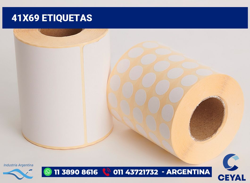 41x69 Etiquetas