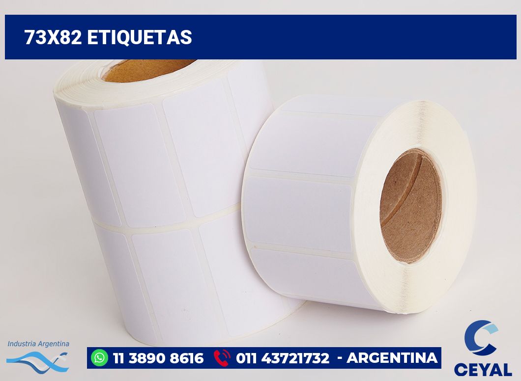 73x82 Etiquetas