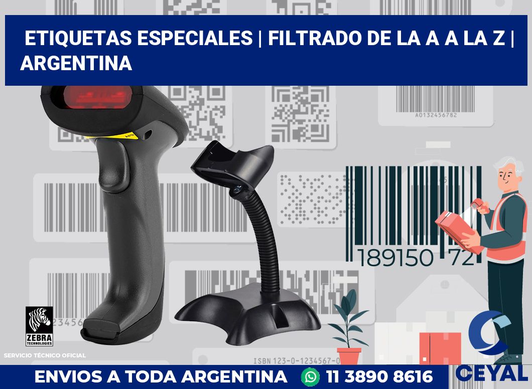 Etiquetas especiales | Filtrado de la A a la Z | Argentina