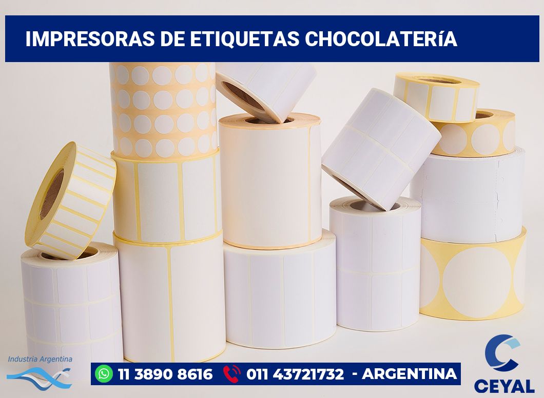 Impresoras de etiquetas Chocolatería