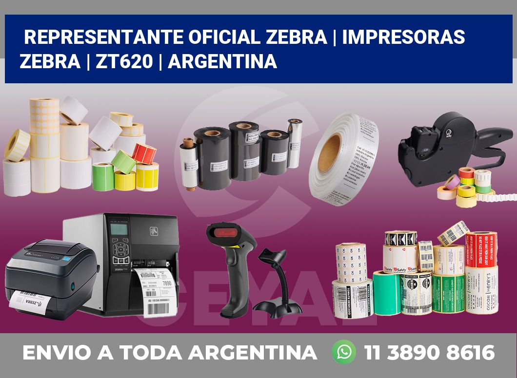 Representante oficial Zebra | Impresoras Zebra | ZT620 | Argentina