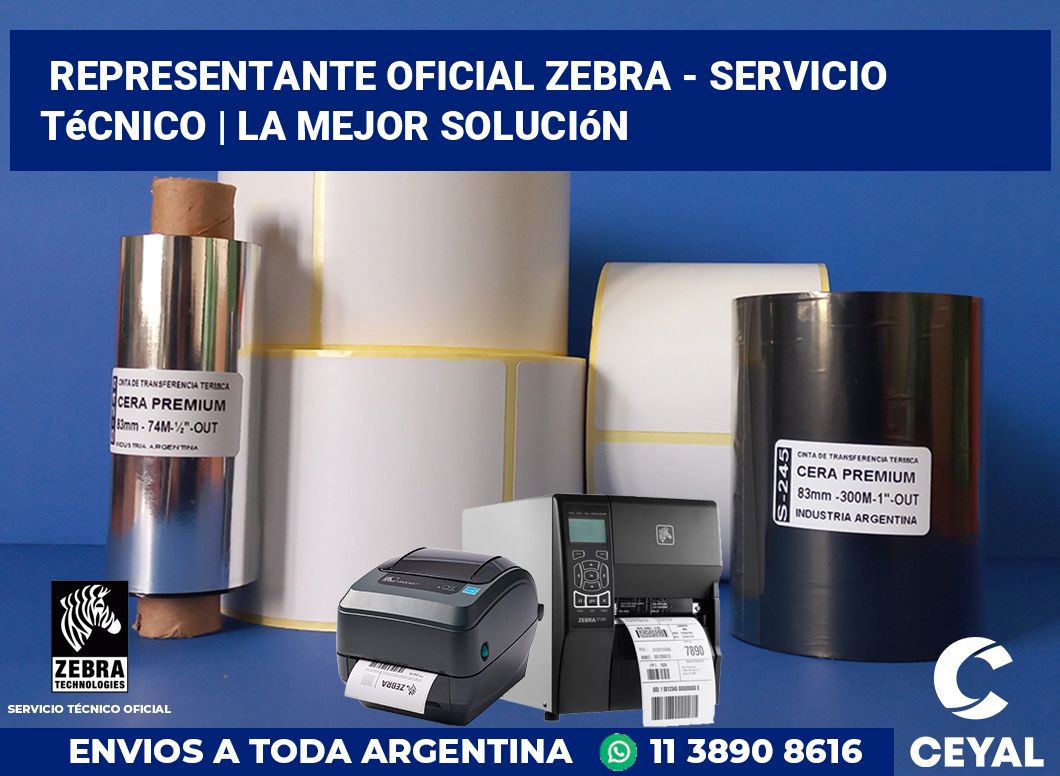 Representante oficial Zebra - Servicio técnico | La mejor solución