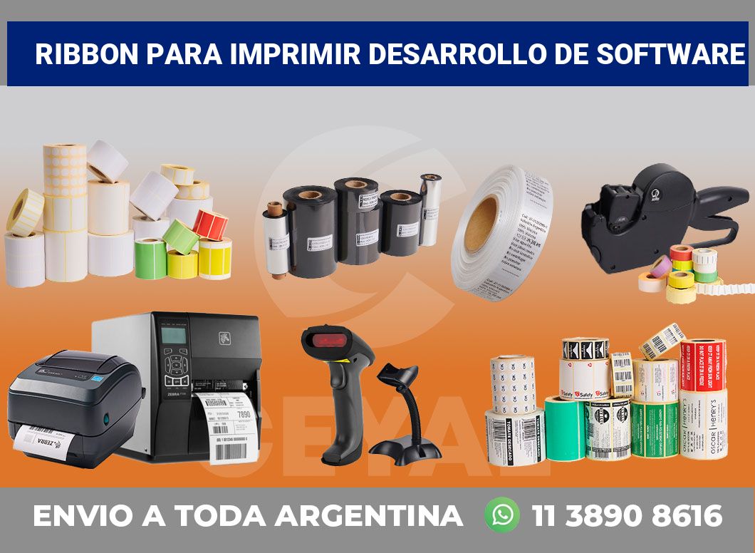 Ribbon para imprimir Desarrollo de software