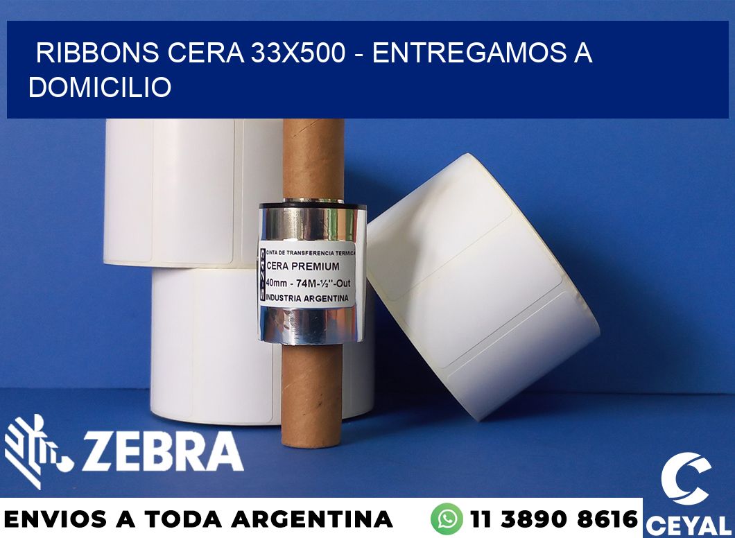 Ribbons cera 33x500 - entregamos a domicilio