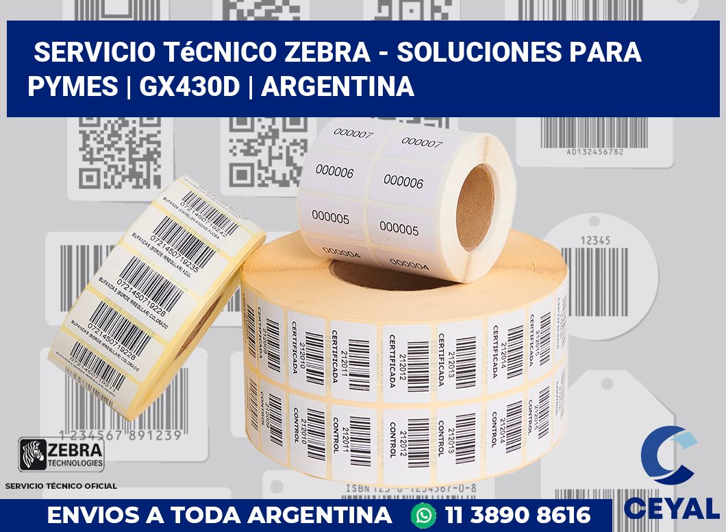 Servicio técnico Zebra - Soluciones para Pymes | GX430d | Argentina