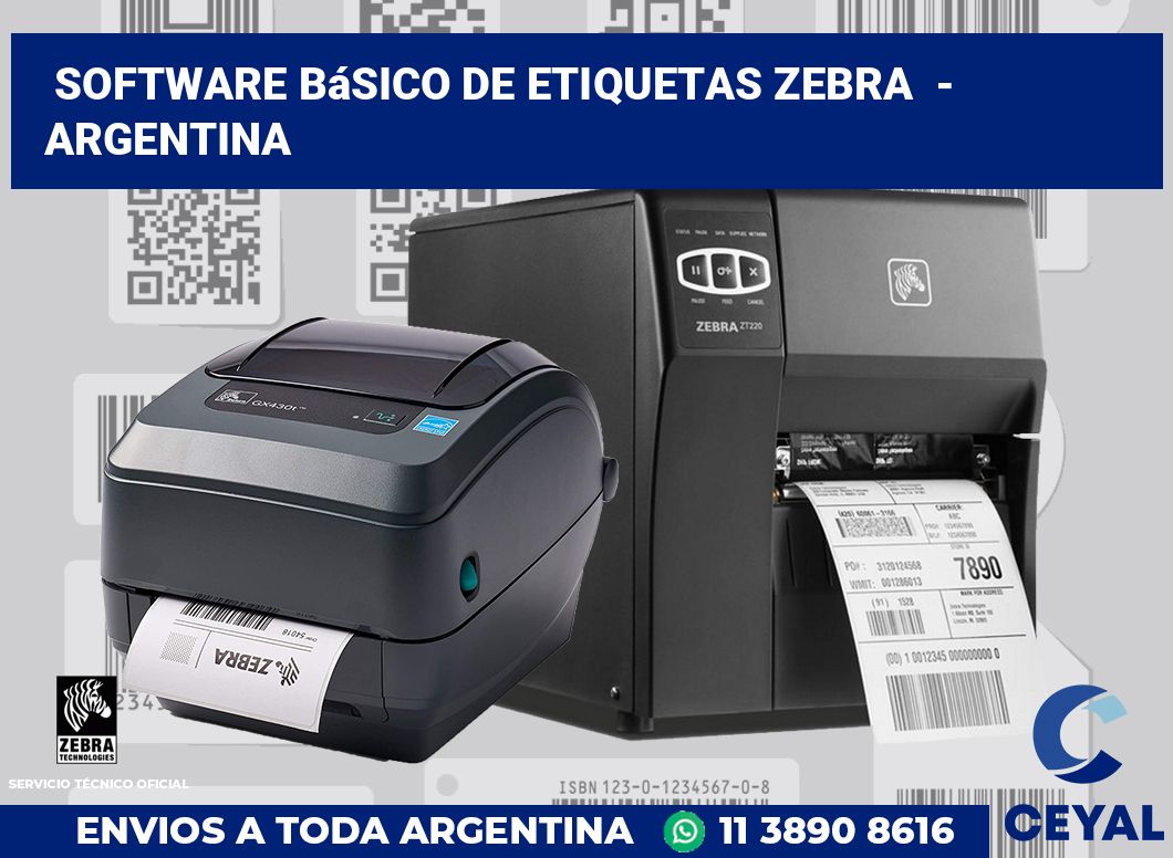 Software básico de etiquetas zebra - Argentina