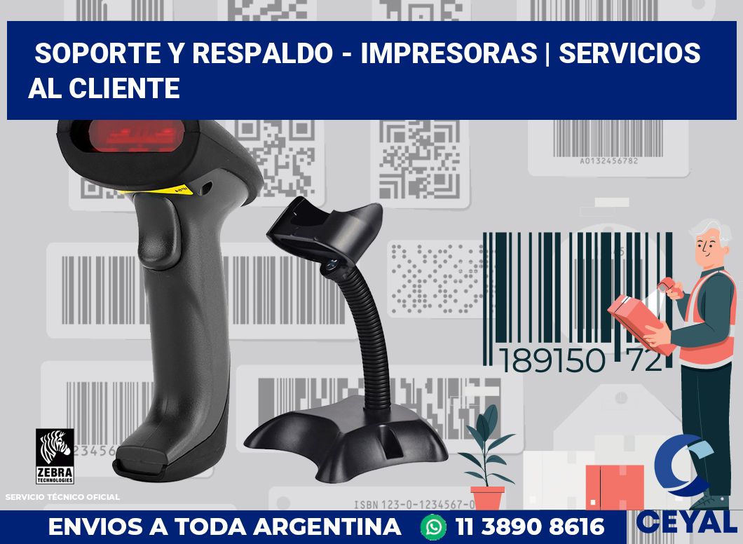 Soporte y respaldo - impresoras | Servicios al cliente
