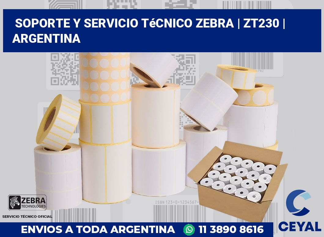 Soporte y servicio técnico Zebra | zt230 | Argentina