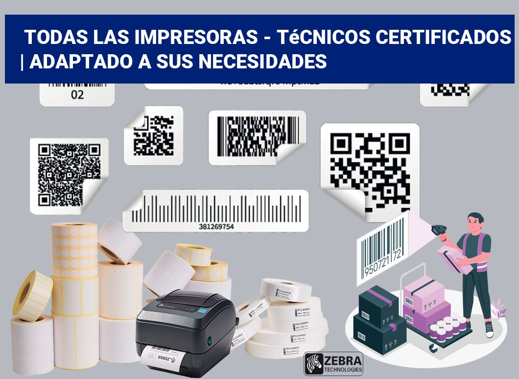 Todas las impresoras - Técnicos certificados | Adaptado a sus necesidades