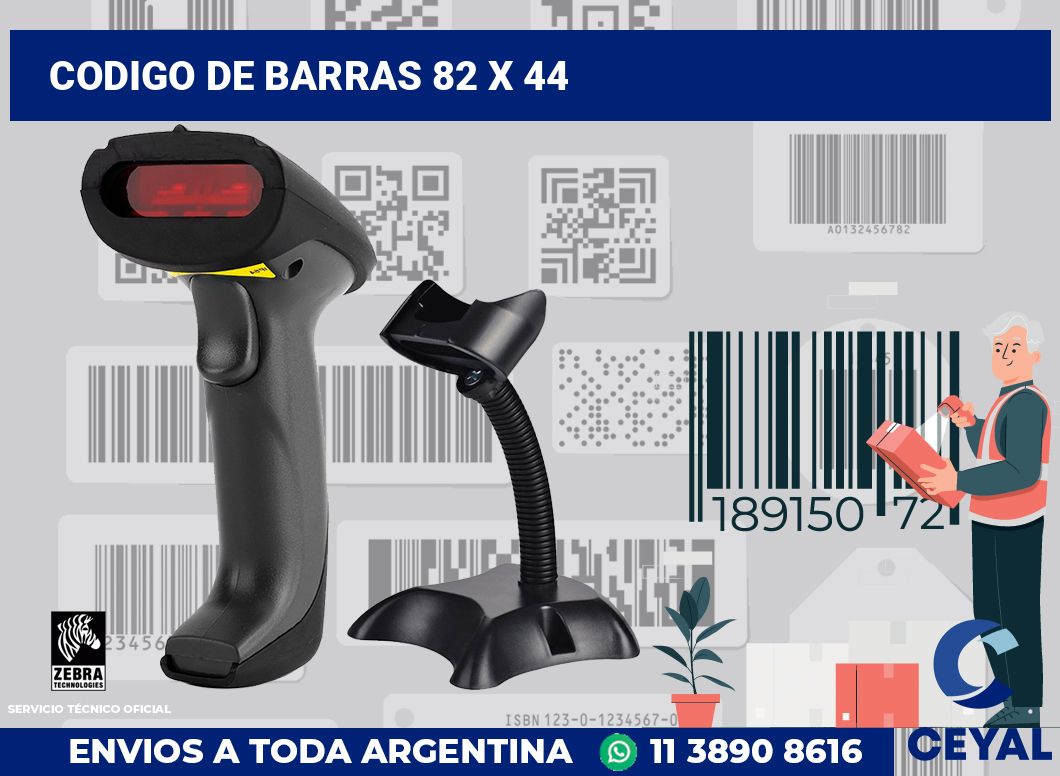codigo de barras 82 x 44