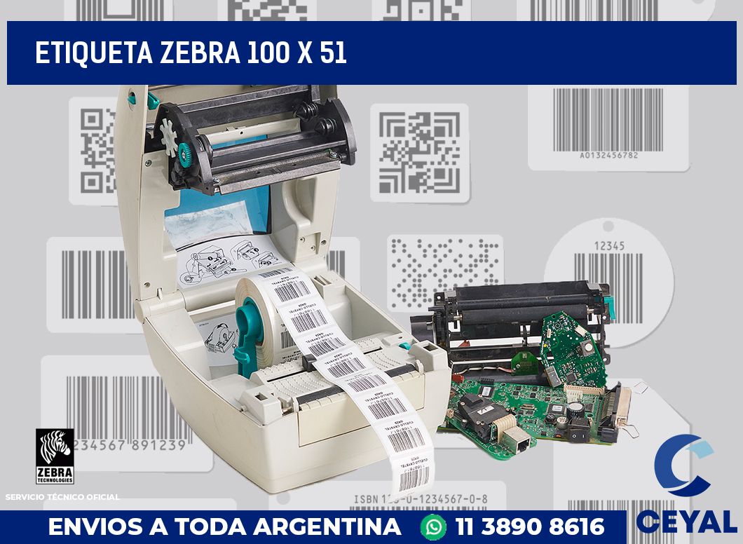 etiqueta zebra 100 x 51