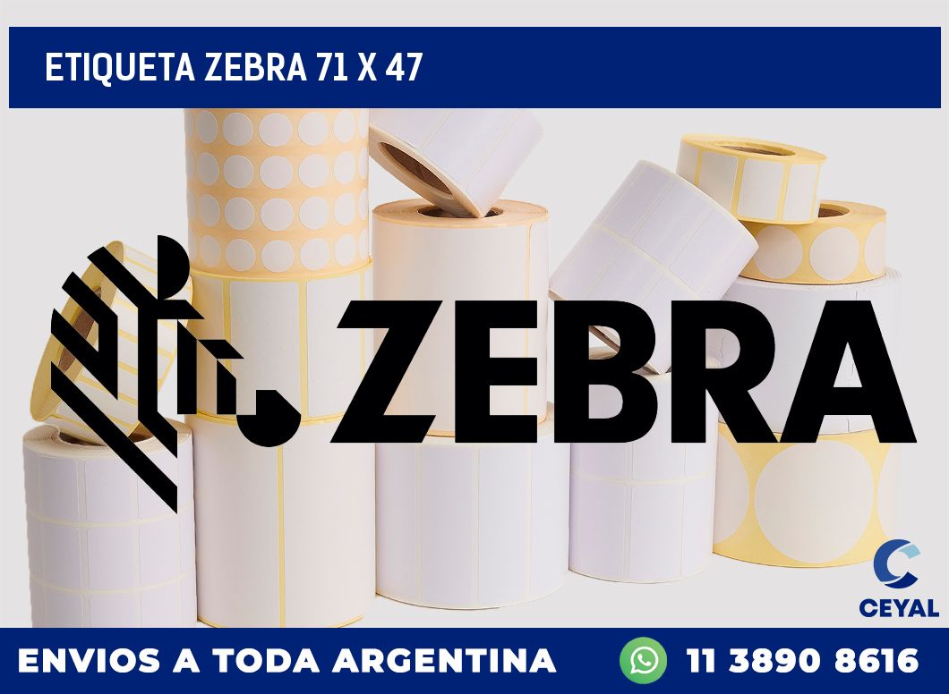 etiqueta zebra 71 x 47