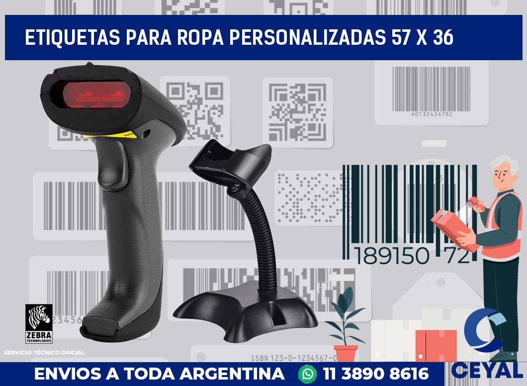 etiquetas para ropa personalizadas 57 x 36