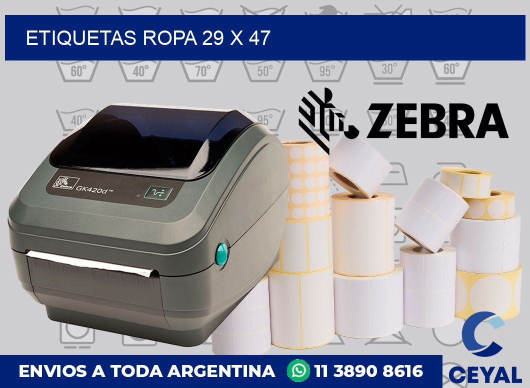 etiquetas ropa 29 x 47
