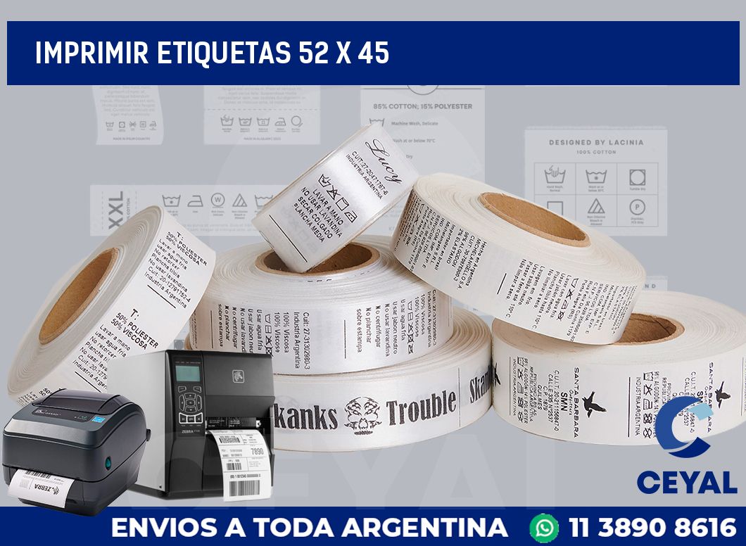 imprimir etiquetas 52 x 45