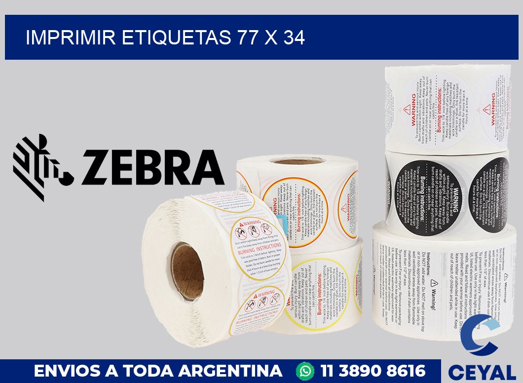 imprimir etiquetas 77 x 34