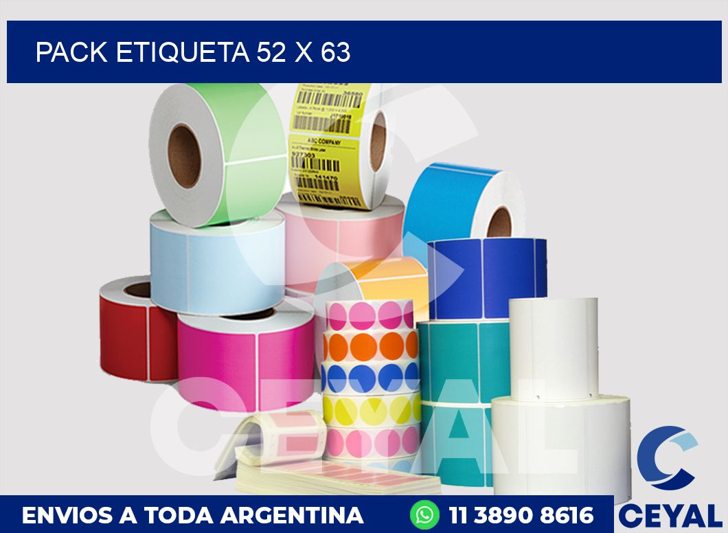 pack etiqueta 52 x 63