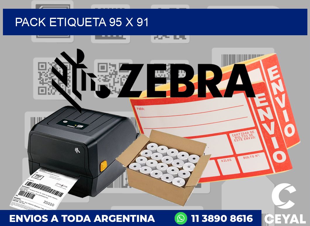 pack etiqueta 95 x 91