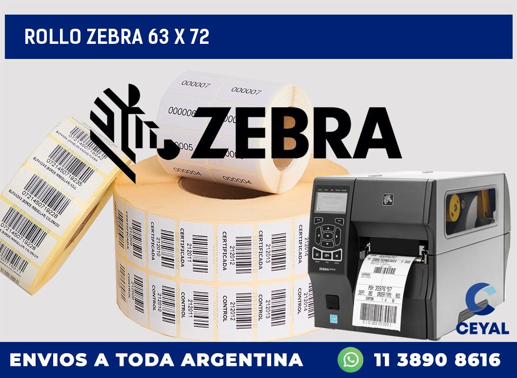 rollo zebra 63 x 72