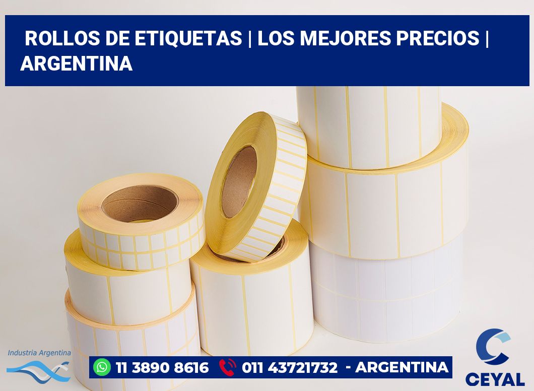 rollos de etiquetas | Los mejores precios | Argentina