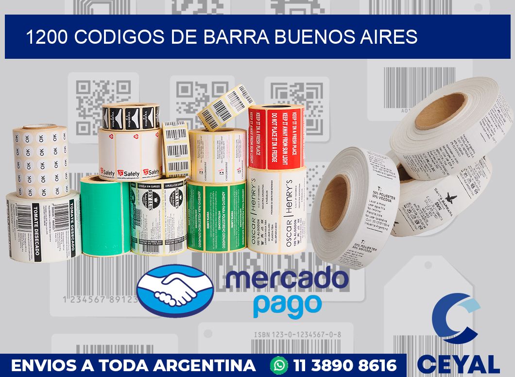 1200 Codigos de barra Buenos Aires