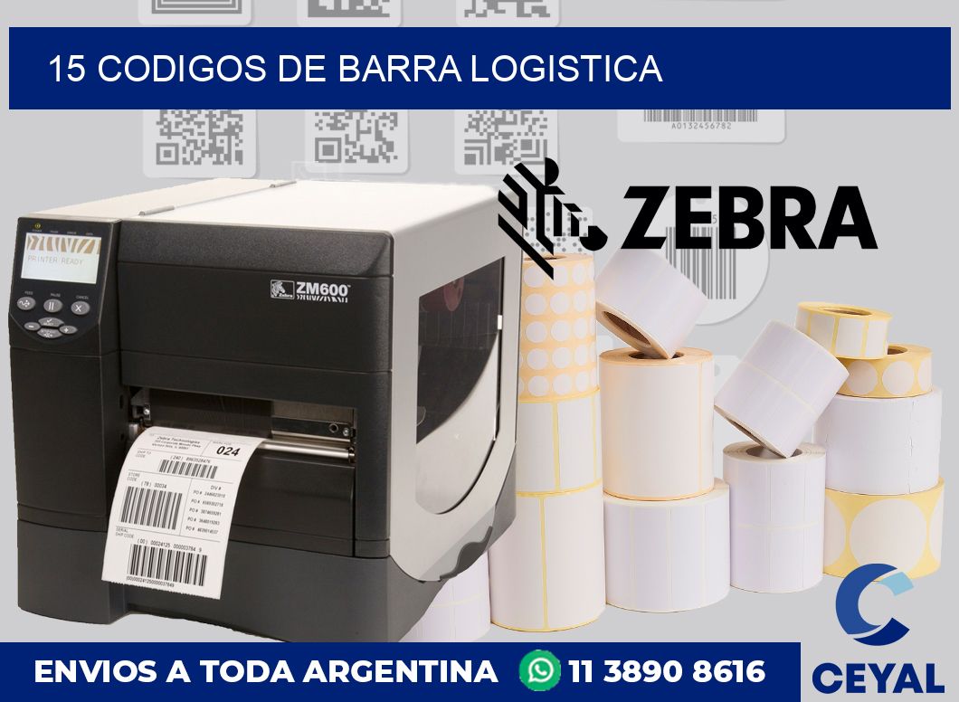 15 Codigos de barra logistica