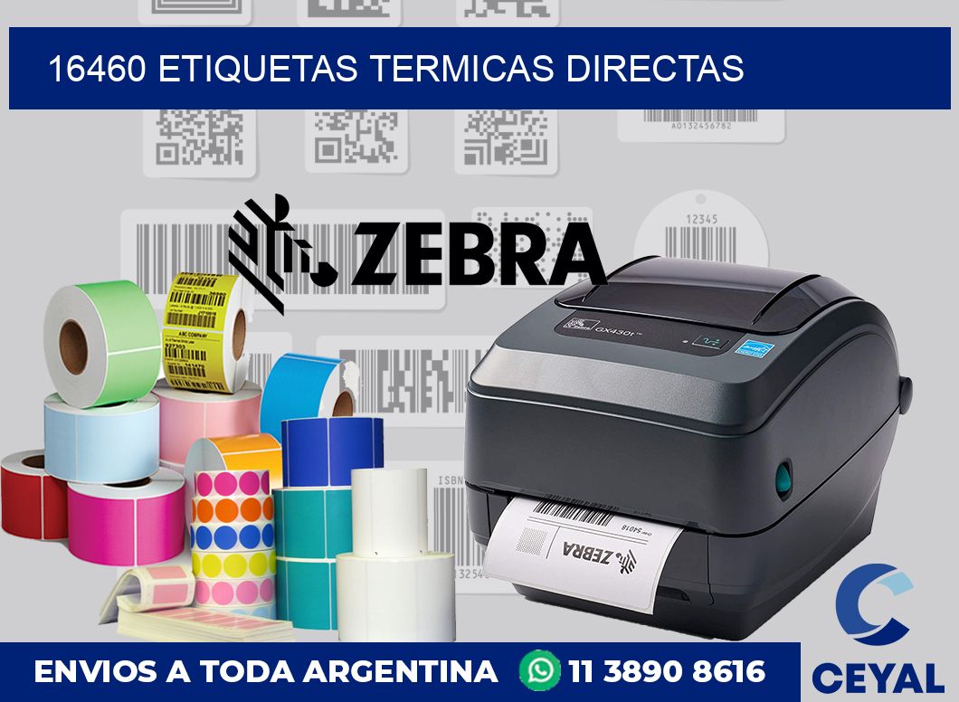 16460 Etiquetas termicas directas
