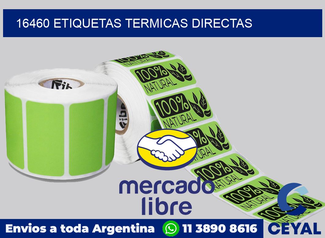 16460 Etiquetas termicas directas