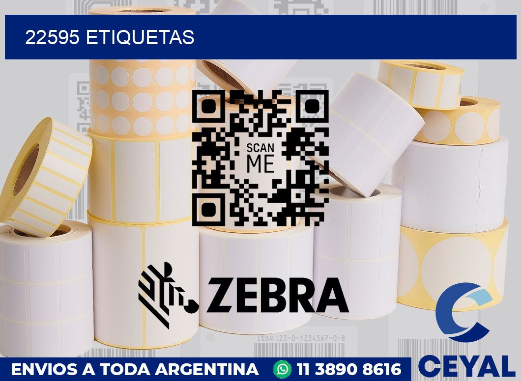 22595 etiquetas