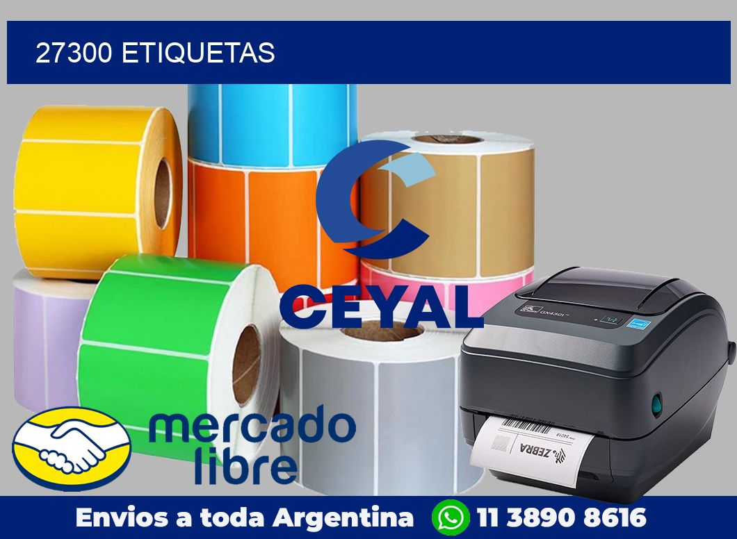 27300 etiquetas