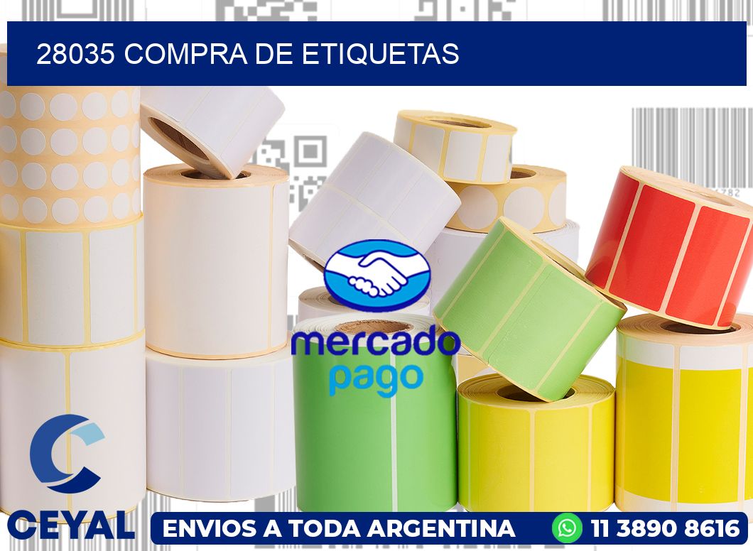 28035 compra de etiquetas