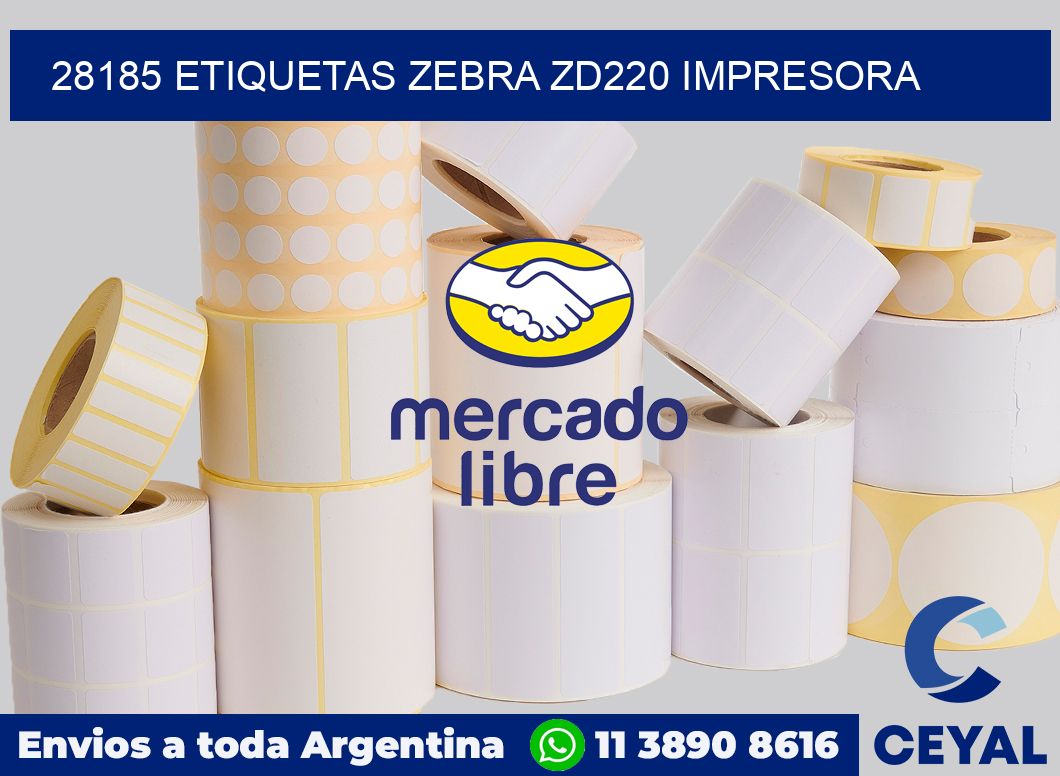 28185 etiquetas Zebra zd220 impresora