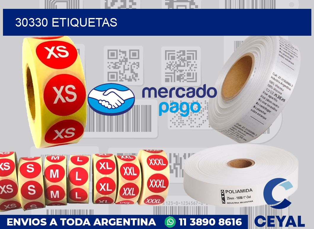 30330 etiquetas