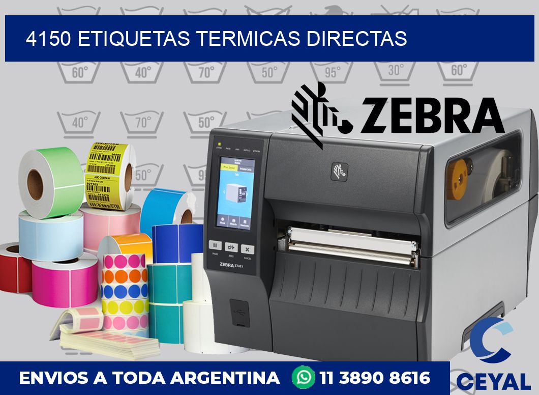 4150 Etiquetas termicas directas