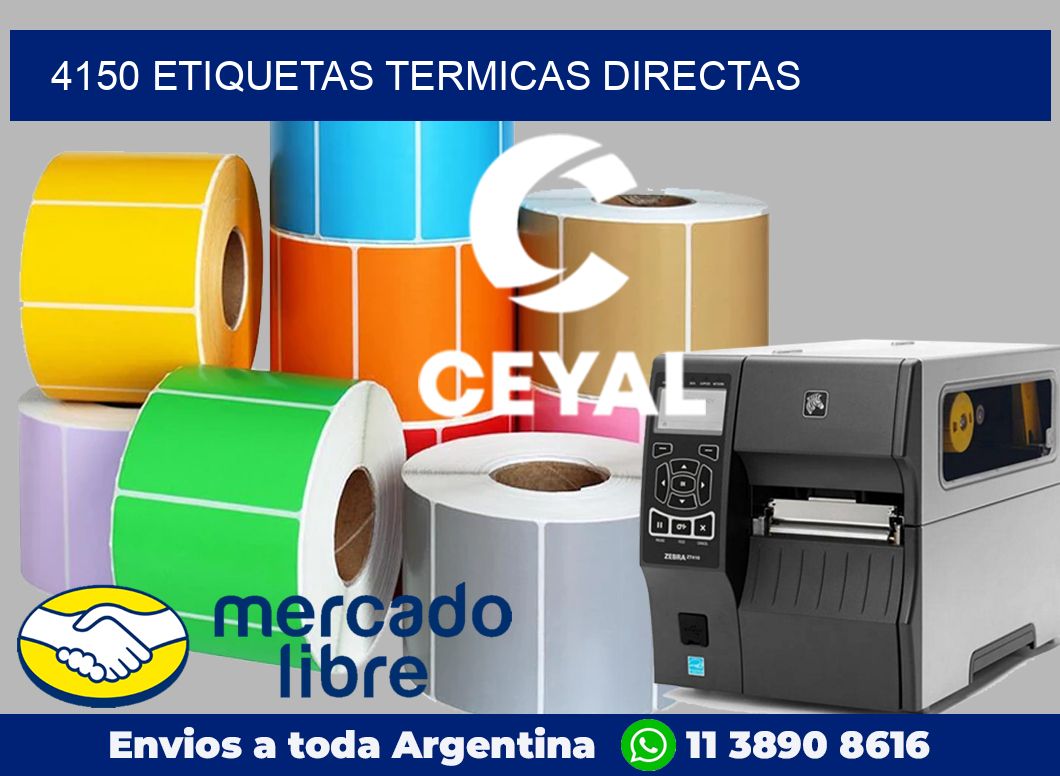 4150 Etiquetas termicas directas