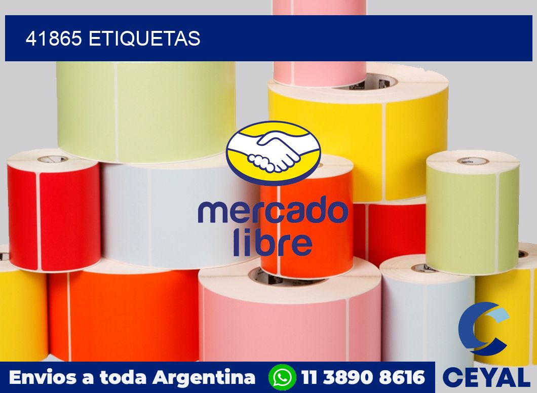 41865 etiquetas
